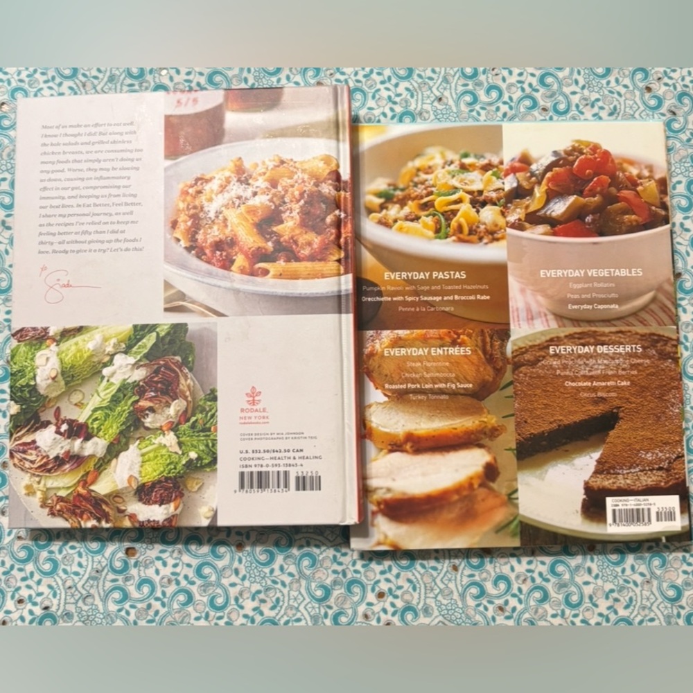 -2- Giada De Laurentiis Hardcover Cookbooks - Picture 2 of 2